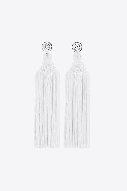 Beaded Tassel Earrings Trendsi