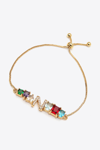 K to T Zircon Bracelet Trendsi