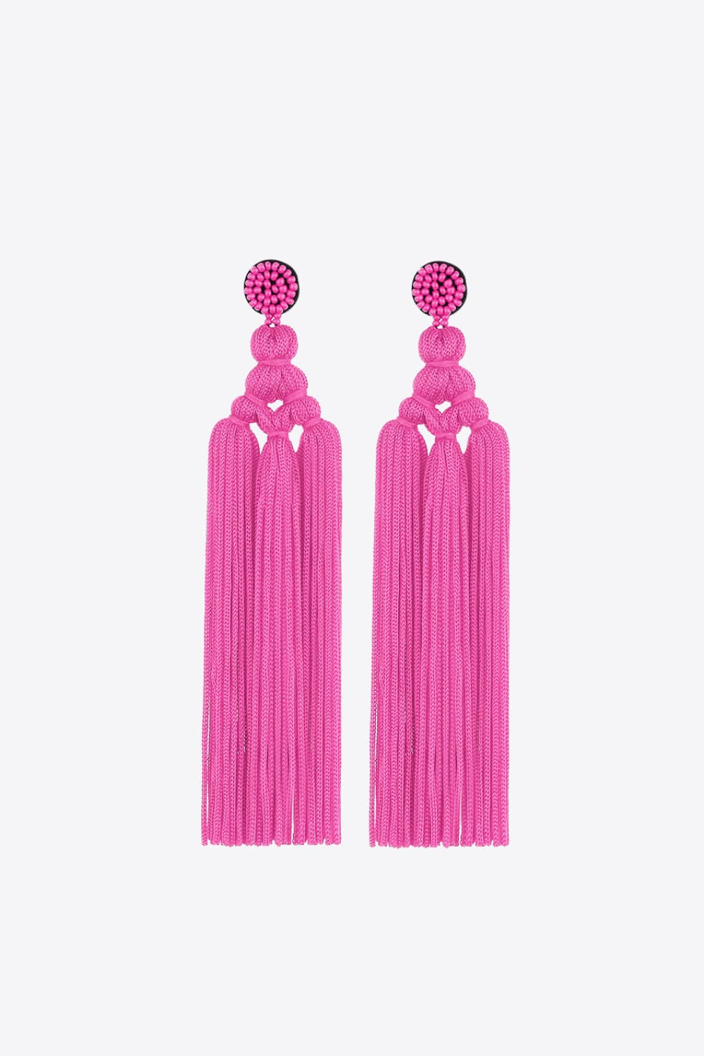 Beaded Tassel Earrings Trendsi