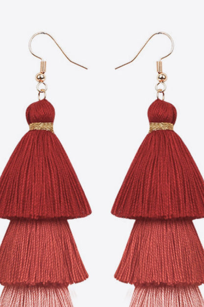 Layered Tassel Earrings Trendsi