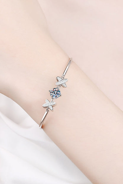 Happy State of Mind 1 Carat Moissanite Bracelet Trendsi