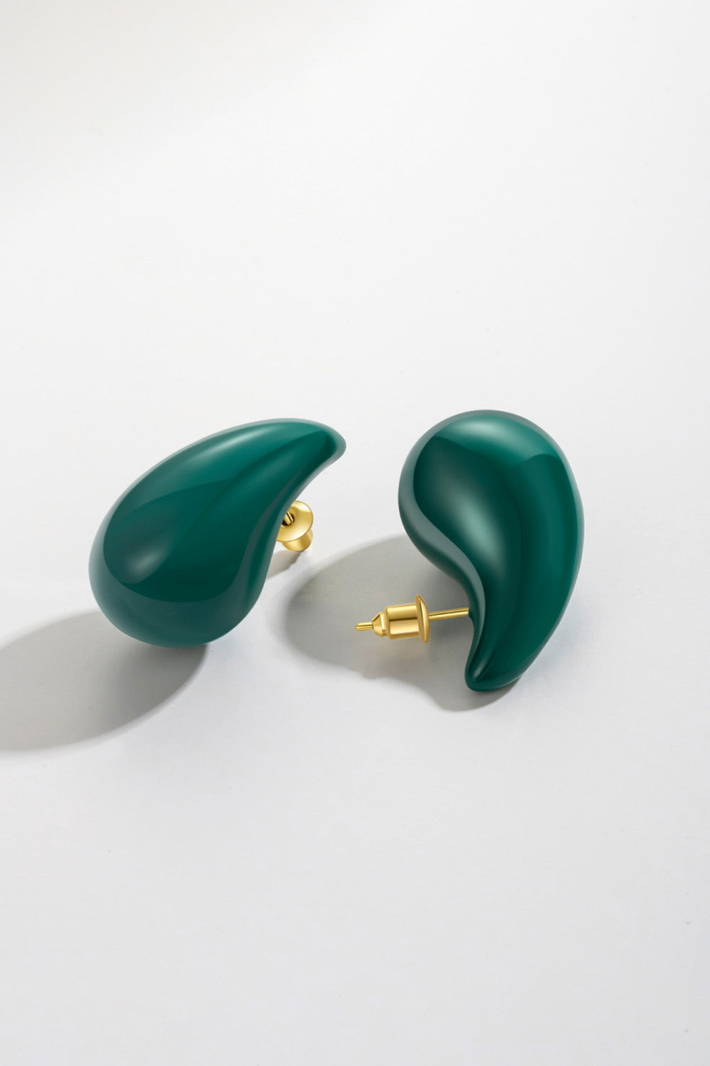 Big Size Water Drop Brass Earrings Trendsi