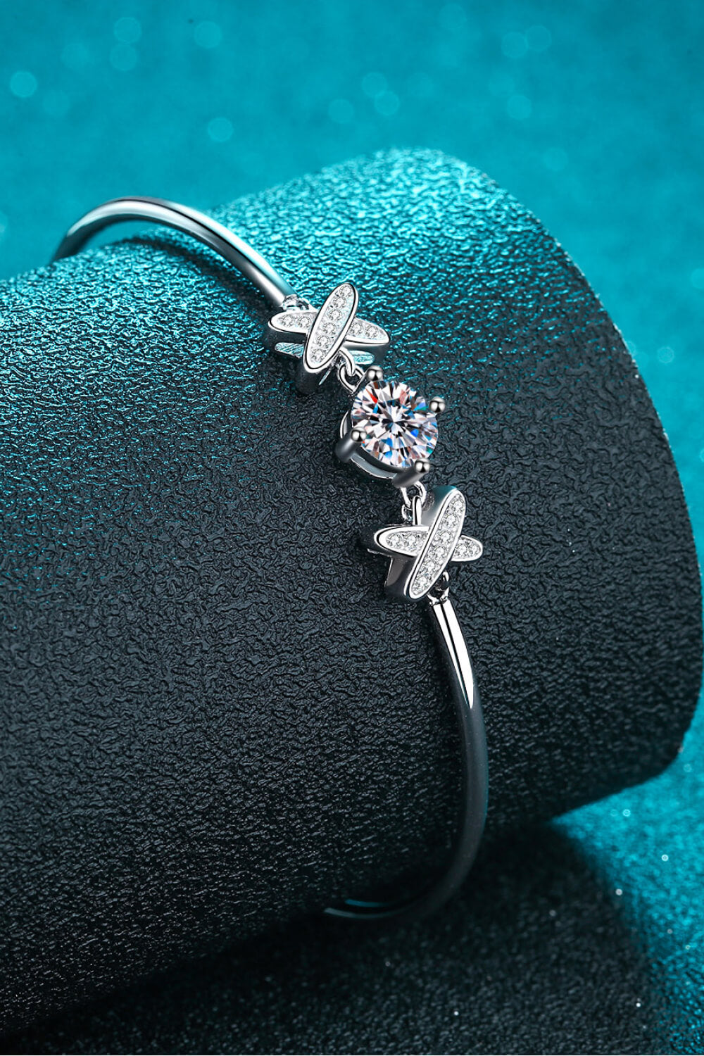 Happy State of Mind 1 Carat Moissanite Bracelet Trendsi
