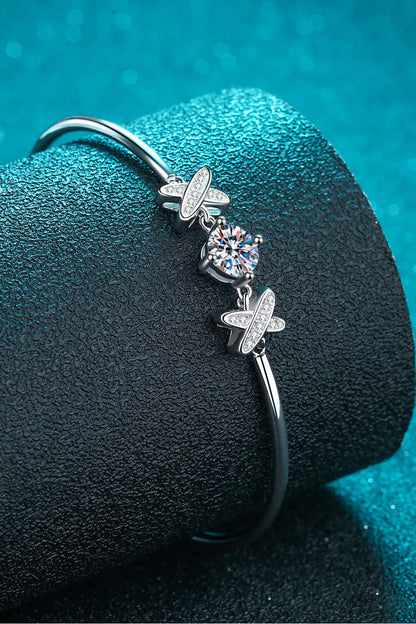 Happy State of Mind 1 Carat Moissanite Bracelet Trendsi