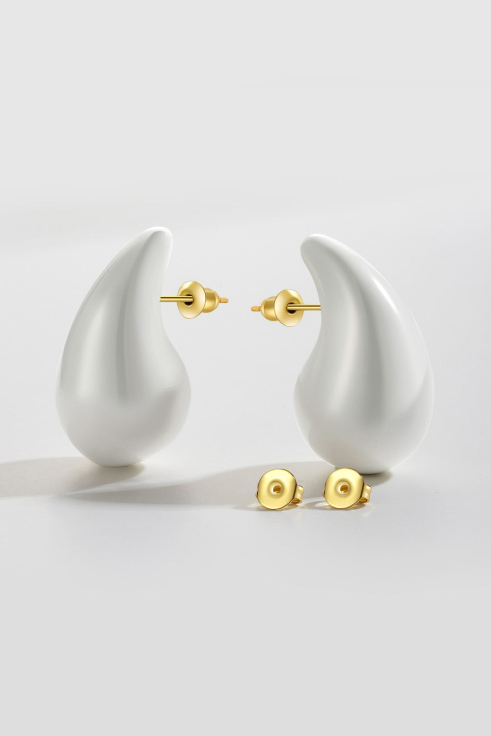 Big Size Water Drop Brass Earrings Trendsi