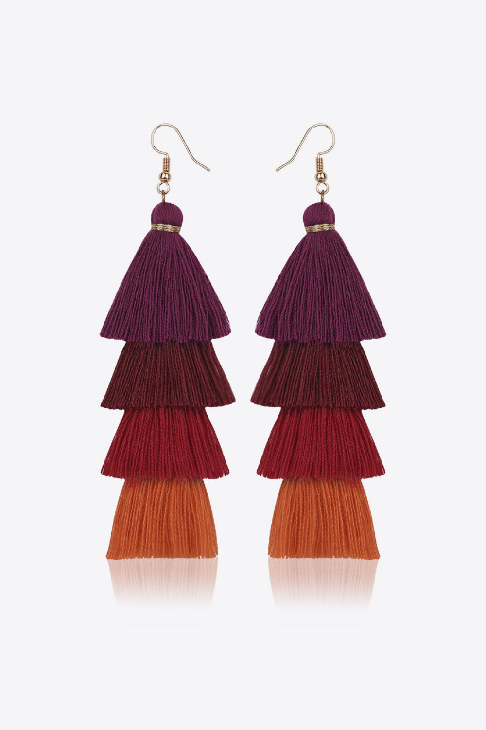 Layered Tassel Earrings Trendsi