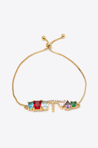 K to T Zircon Bracelet Trendsi