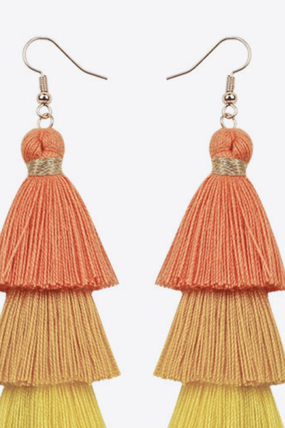 Layered Tassel Earrings Trendsi