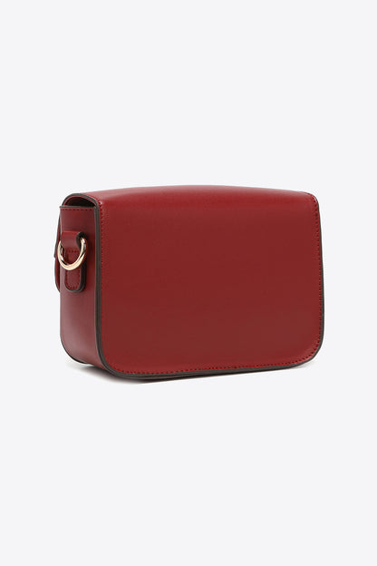 Nicole Lee USA Lexi Chain Detail Crossbody Bag Trendsi