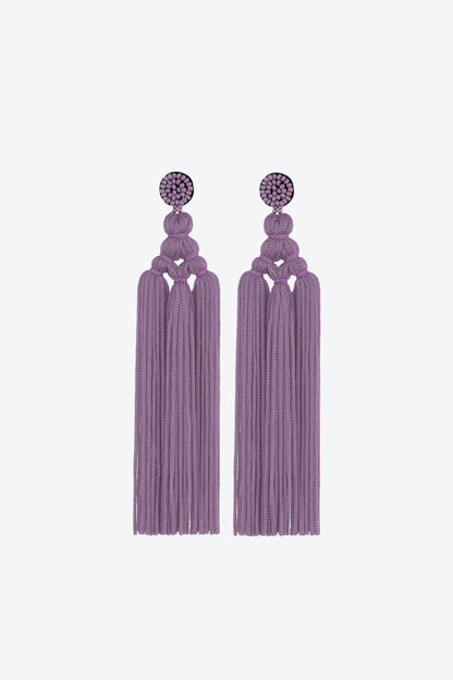 Beaded Tassel Earrings Trendsi