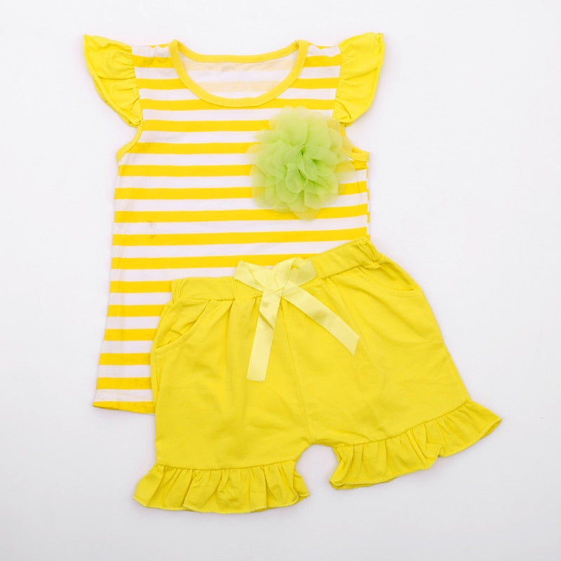 Toddler Girls Clothes 2Pcs Outfits Kids Clothing For Girls Tracksuit Suit