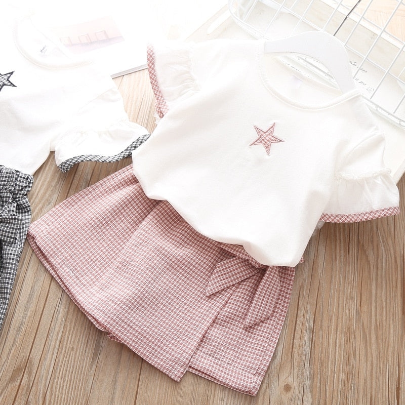 Toddler Girls Clothes 2Pcs Outfits Kids Clothing For Girls Tracksuit Suit
