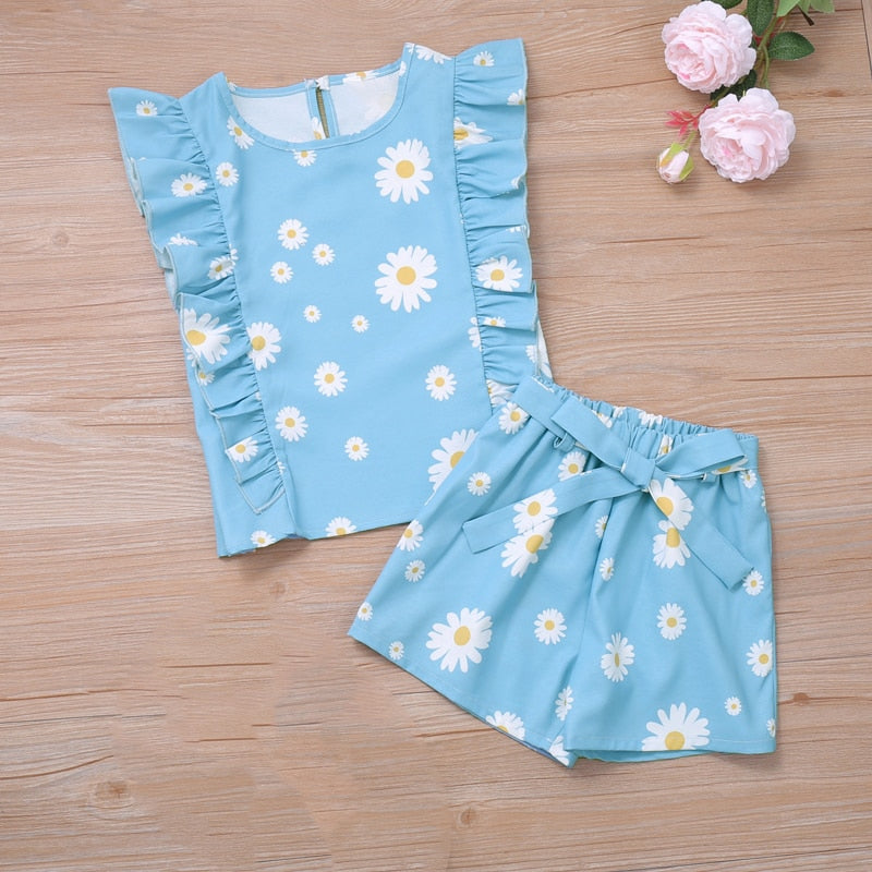 Toddler Girls Clothes 2Pcs Outfits Kids Clothing For Girls Tracksuit Suit