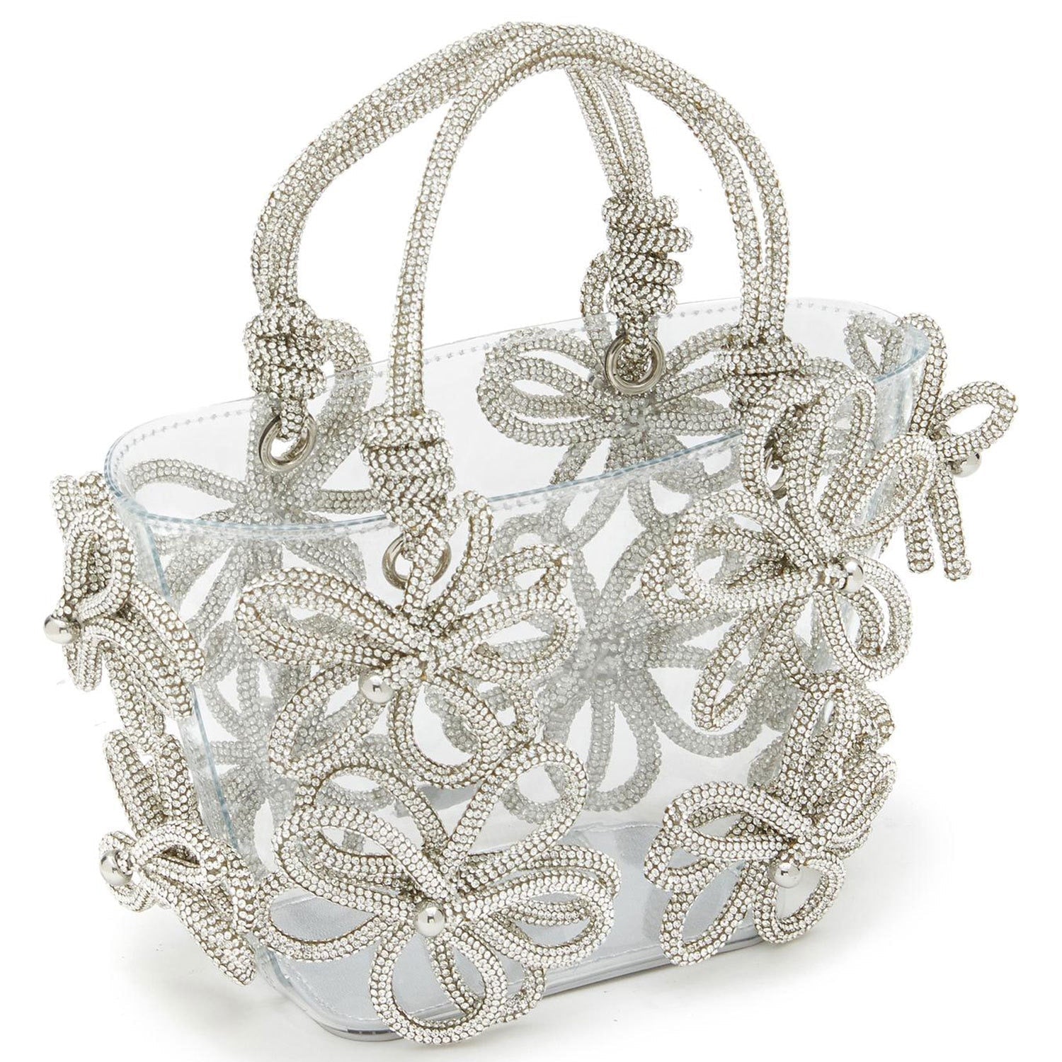 silver handsbags