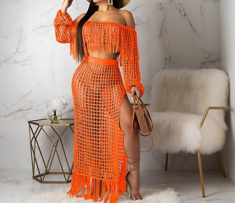 Sexy Off Shoulder Maxi Dress