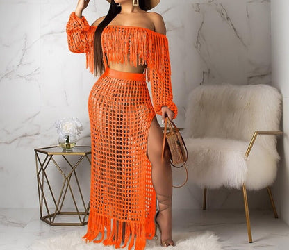 Sexy Off Shoulder Maxi Dress