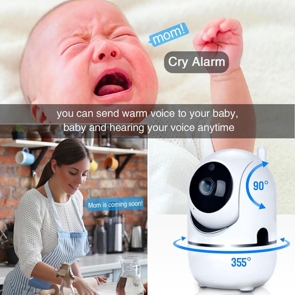 Smart Home Camera with cry Alarm Surveillance