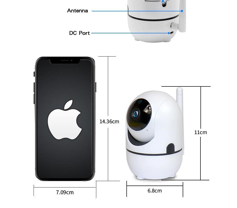 Smart Home Camera with cry Alarm Surveillance