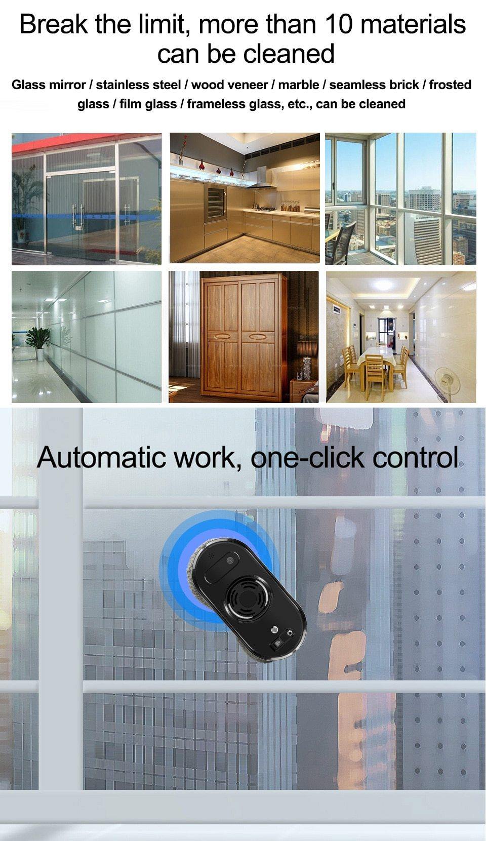 Window Cleaning Robot High Suction Cleaner