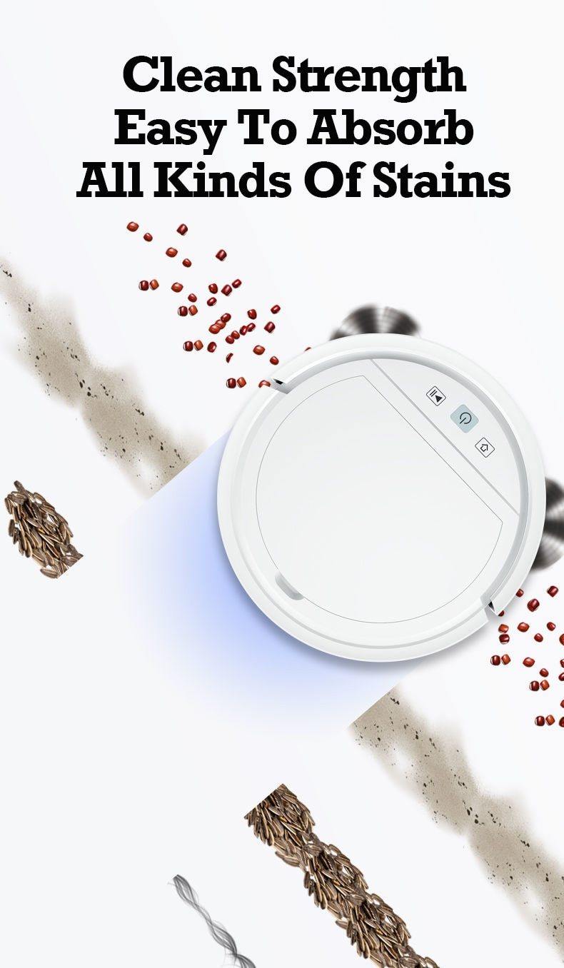 Robot Vacuum Cleaner Auto-Recharge APP