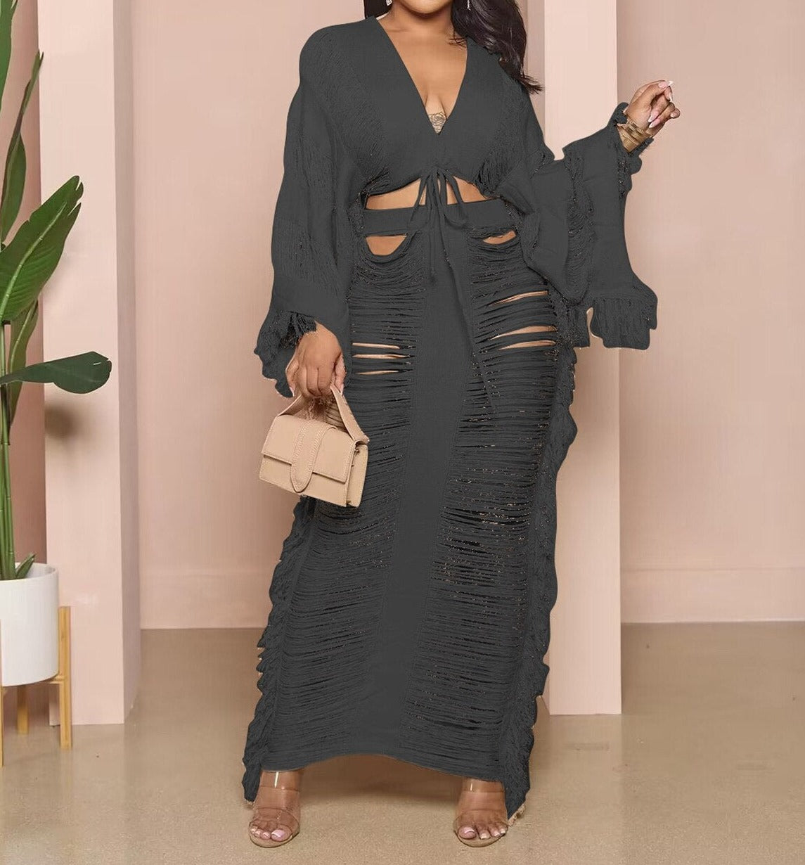 We Love Two Piece Skirt Set