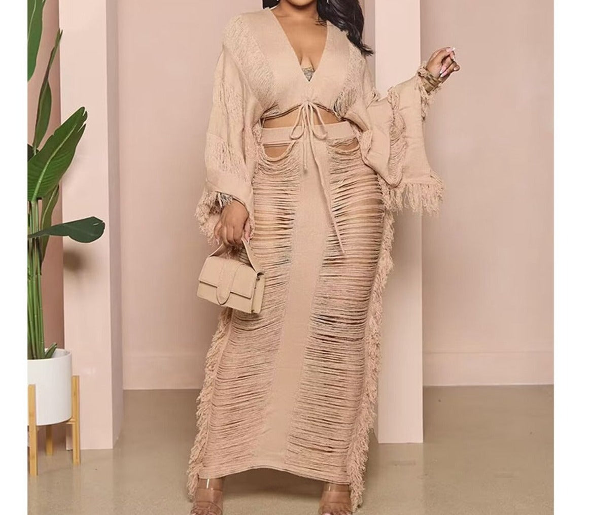 We Love Two Piece Skirt Set