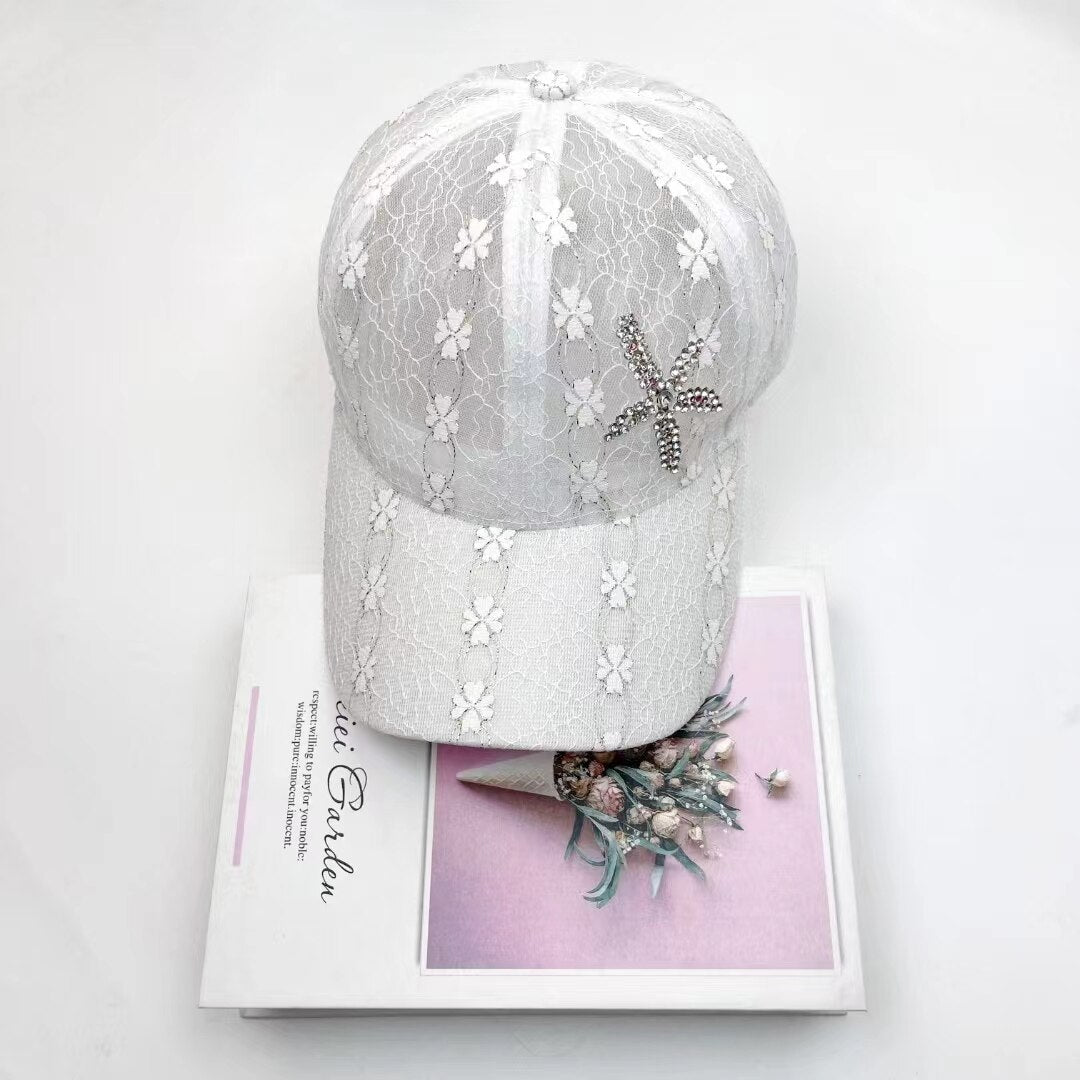 New Fashion Rhinestone Belt Baseball Caps For Women Snapback