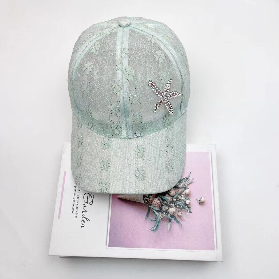 New Fashion Rhinestone Belt Baseball Caps For Women Snapback