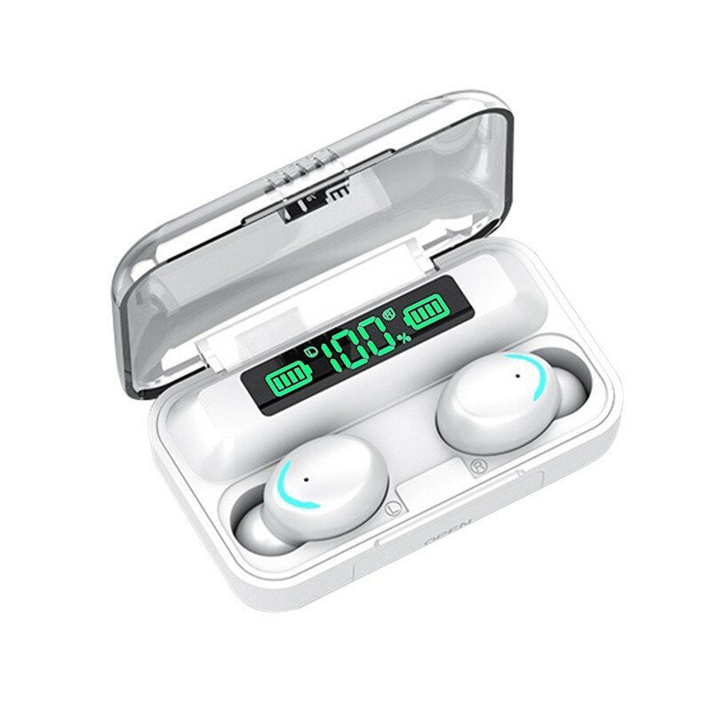 New in Bluetooth Headphones 9D Stereo High Bass Sport Earphones Handfree Touch Control Tws Wireless Earbuds Waterproof Headset