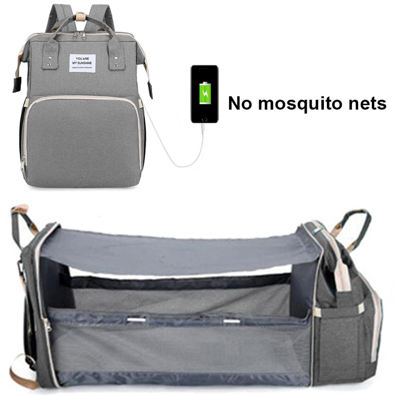 Baby Diaper Bag Nappy Stroller Bags For Baby Maternity Bag Backpacks Crib Newborn Mommy Bag Changing Table Baby Bags For Mom EMJP TRENDS
