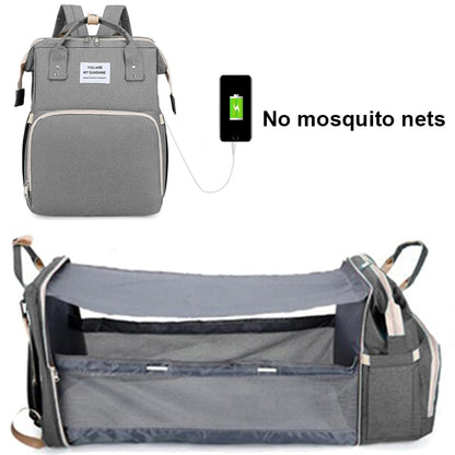 Baby Diaper Bag Nappy Stroller Bags For Baby Maternity Bag Backpacks Crib Newborn Mommy Bag Changing Table Baby Bags For Mom EMJP TRENDS