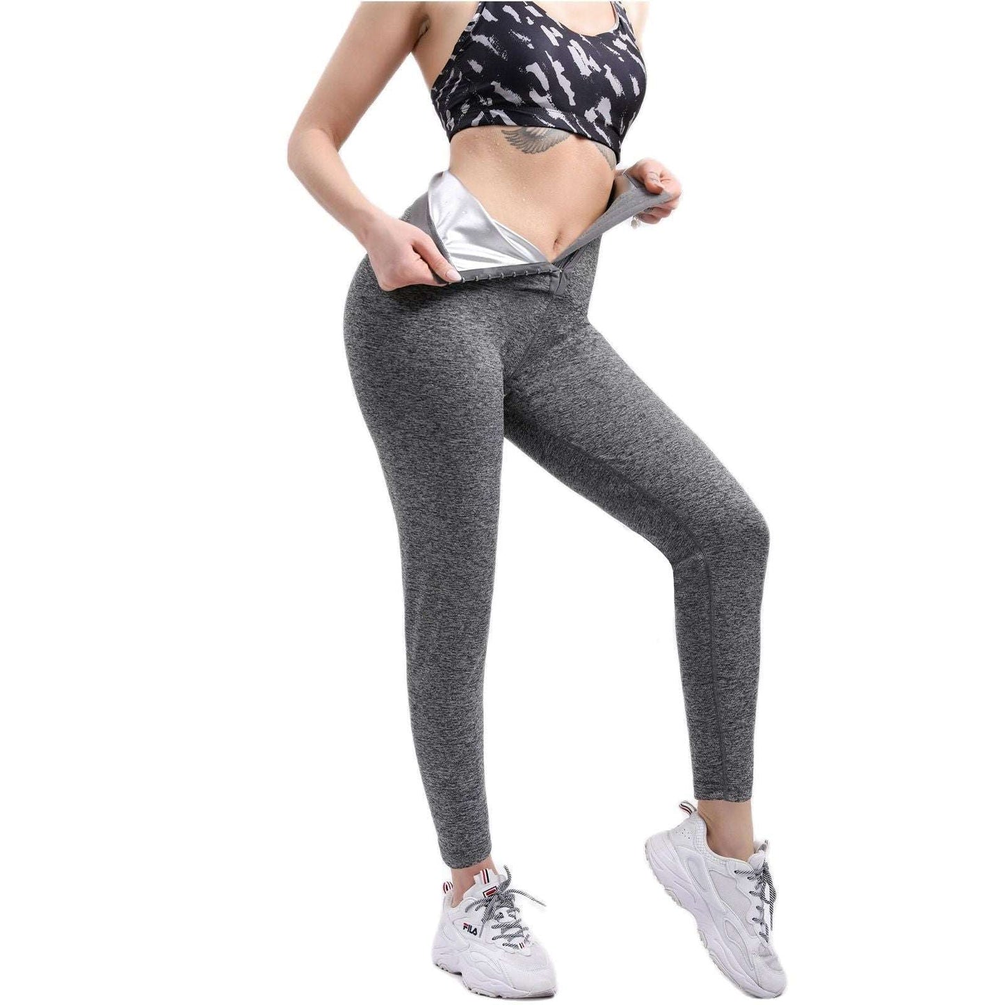 Body Shaper Weight Loss Slimming Pants Waist Trainer Lifting But Hot Thermo Sweat Shape-wear