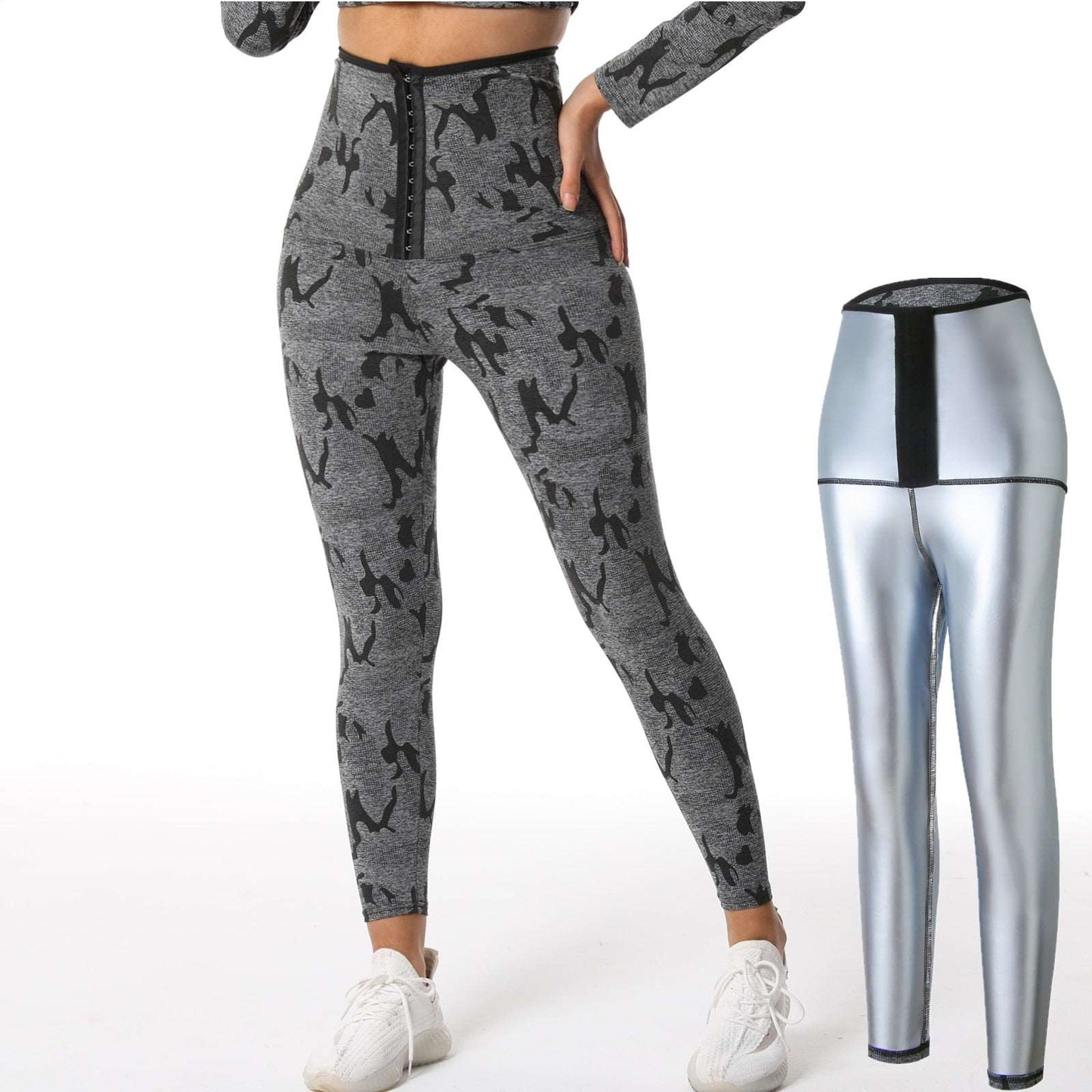 Body Shaper Weight Loss Slimming Pants Waist Trainer Lifting But Hot Thermo Sweat Shape-wear
