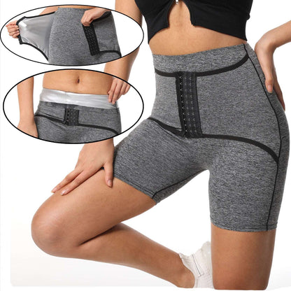 Body Shaper Weight Loss Slimming Pants Waist Trainer Lifting But Hot Thermo Sweat Shape-wear