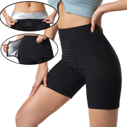 Body Shaper Weight Loss Slimming Pants Waist Trainer Lifting But Hot Thermo Sweat Shape-wear