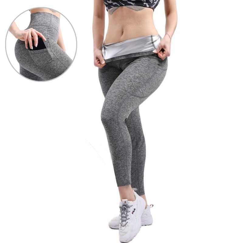 Body Shaper Weight Loss Slimming Pants Waist Trainer Lifting But Hot Thermo Sweat Shape-wear