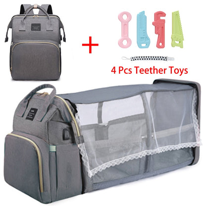 Baby Diaper Bag Nappy Stroller Bags For Baby Maternity Bag Backpacks Crib Newborn Mommy Bag Changing Table Baby Bags For Mom EMJP TRENDS