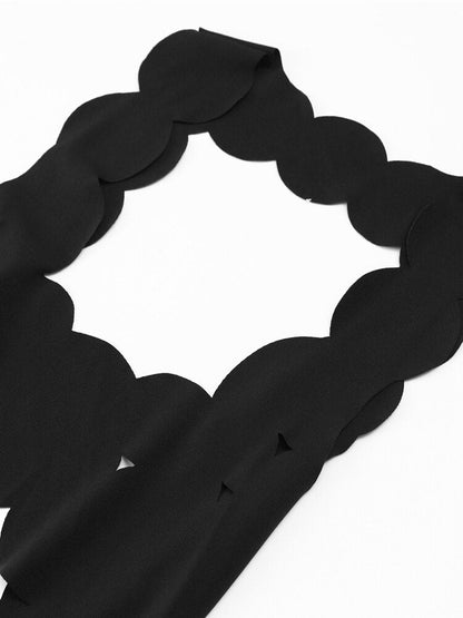 Women Sexy Maxi Dress Black