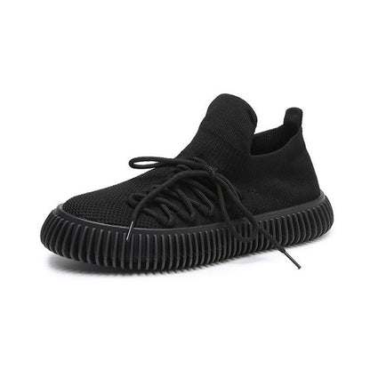 New Ladies Lace Up Breathable Casual Female Shoes