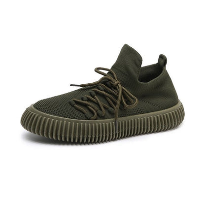 New Ladies Lace Up Breathable Casual Female Shoes