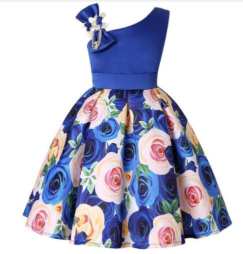 Clothing Dress Princess Baby Girl Dress With Bow