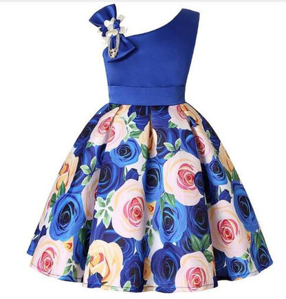 Clothing Dress Princess Baby Girl Dress With Bow