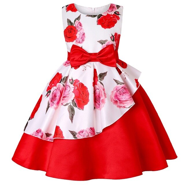 Clothing Dress Princess Baby Girl Dress With Bow