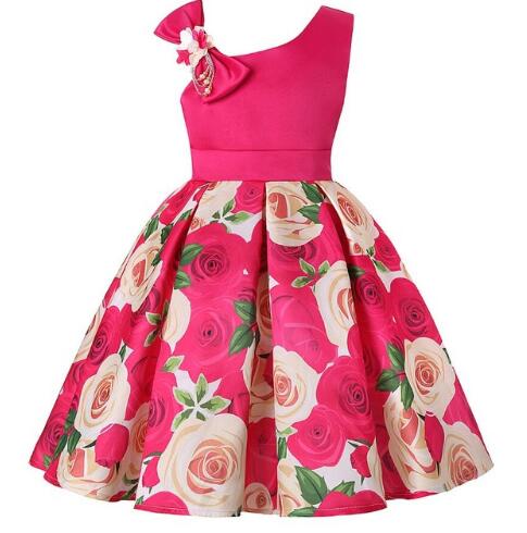 Clothing Dress Princess Baby Girl Dress With Bow
