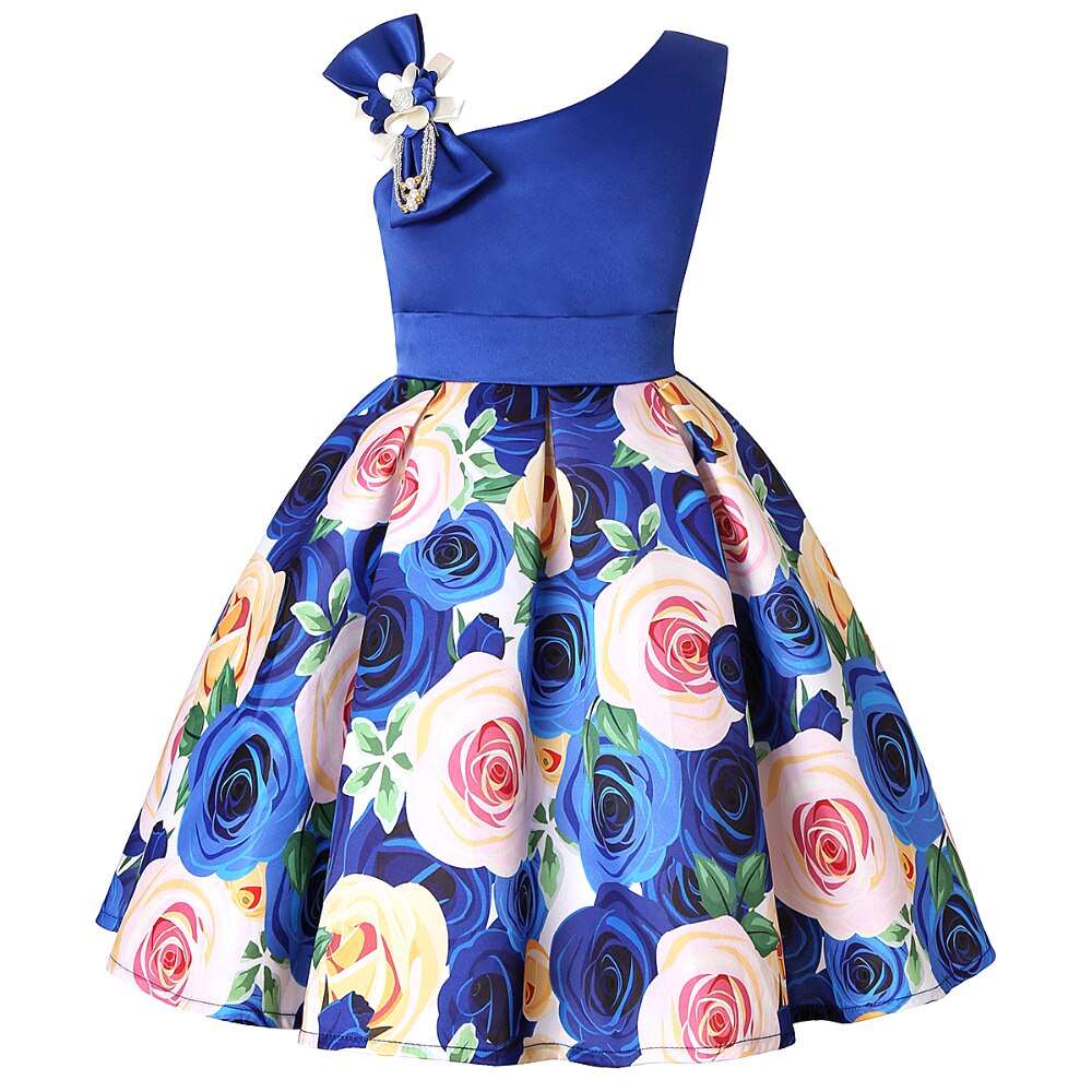 Clothing Dress Princess Baby Girl Dress With Bow