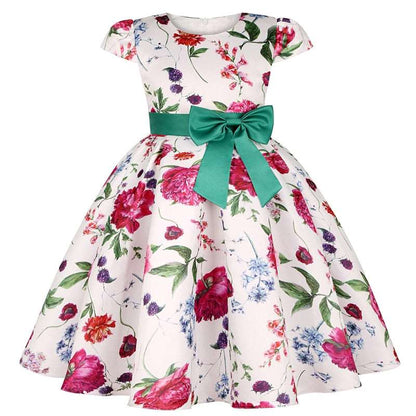 Clothing Dress Princess Baby Girl Dress With Bow