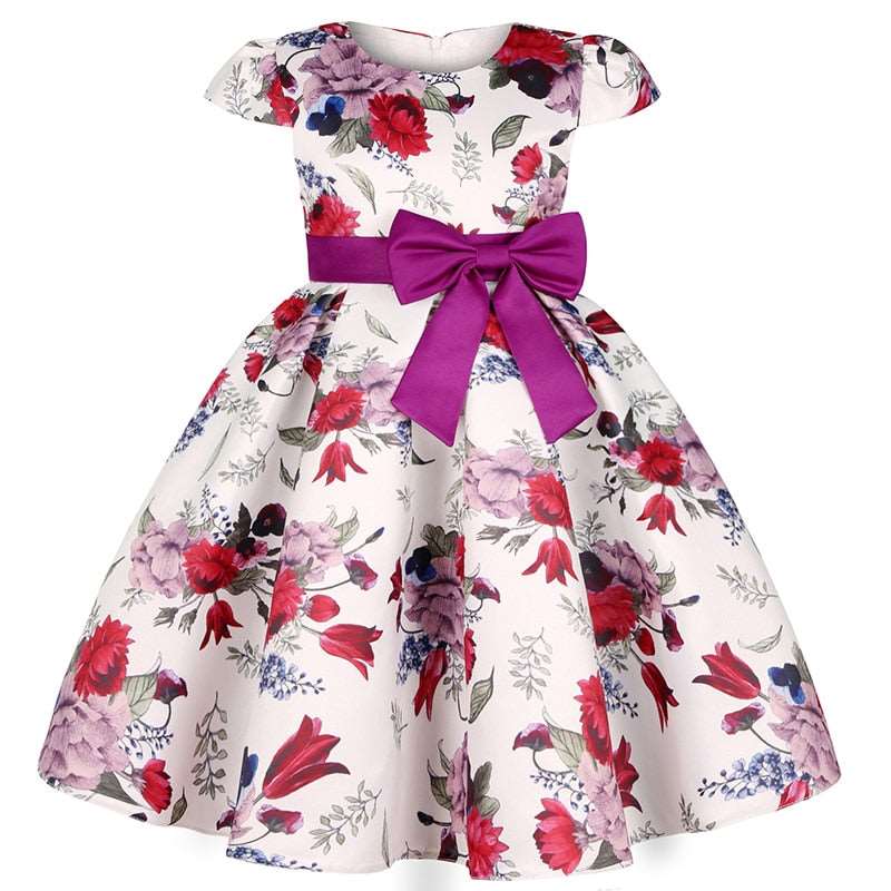 Clothing Dress Princess Baby Girl Dress With Bow