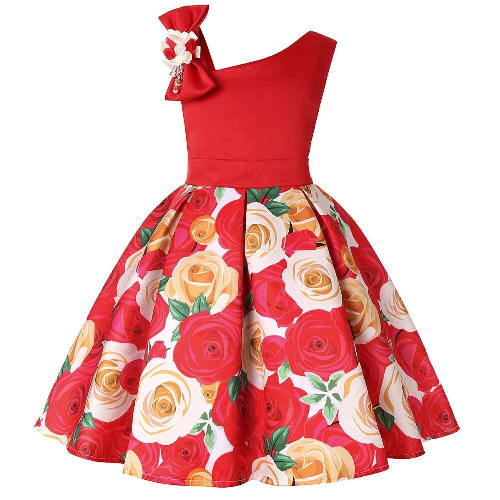 Clothing Dress Princess Baby Girl Dress With Bow