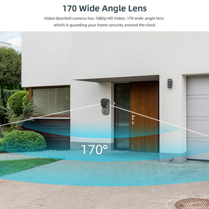 Video Doorbell WiFi Wireless Wired Door Bell