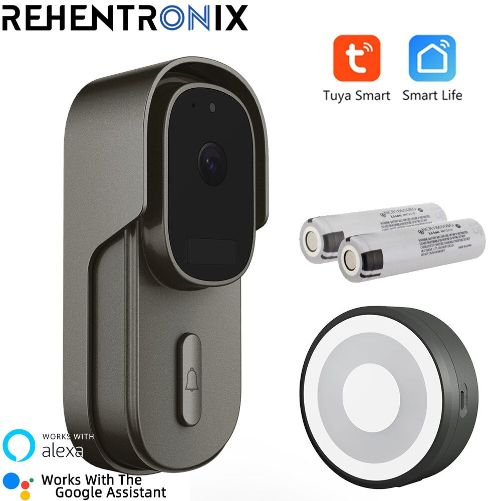 Video Doorbell WiFi Wireless Wired Door Bell